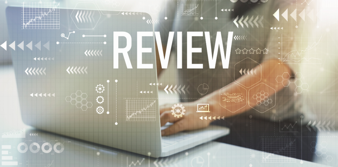 Customer reviewing Speech Analytics platform